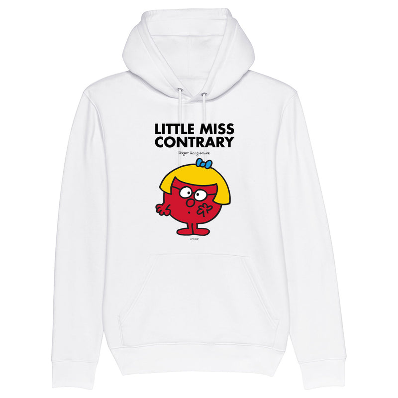 Little Miss Contrary Organic Hoodie
