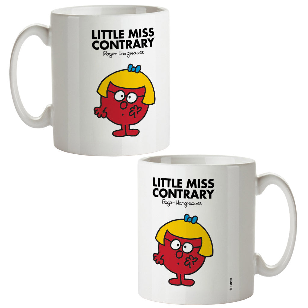 Personalised Little Miss Contrary Mug