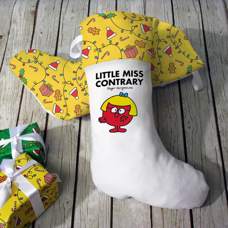 Little Miss Contrary Christmas Stocking