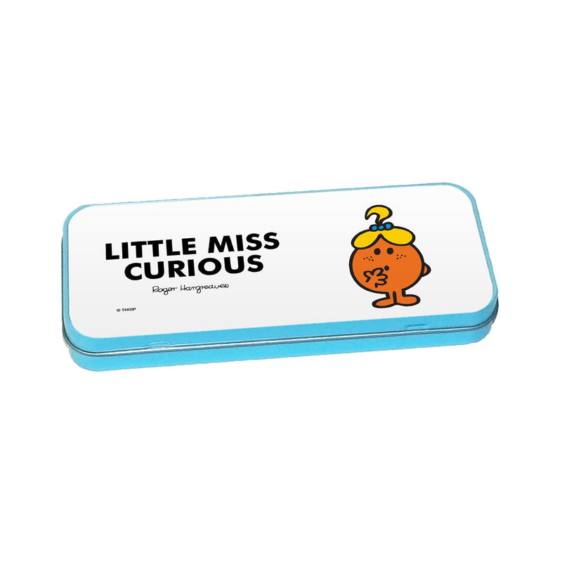 Little Miss Curious Pencil Case Tin