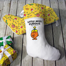 Little Miss Curious Christmas Stocking