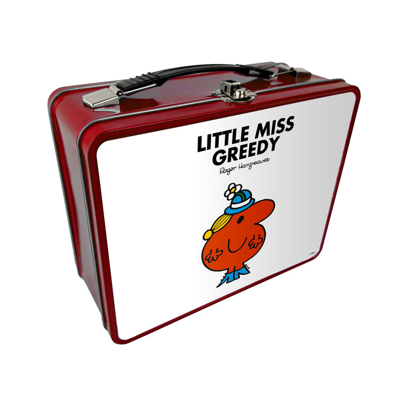 Little Miss Greedy Metal Lunch Box