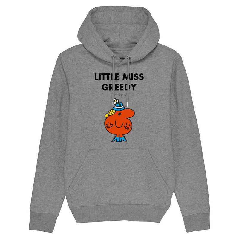 Little Miss Greedy Organic Hoodie
