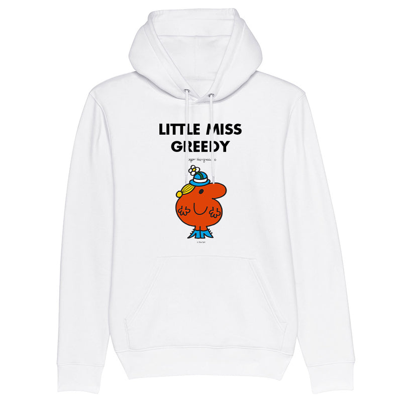 Little Miss Greedy Organic Hoodie
