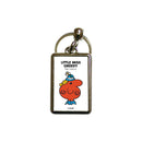 Little Miss Greedy Metal Keyring