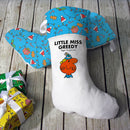 Little Miss Greedy Christmas Stocking