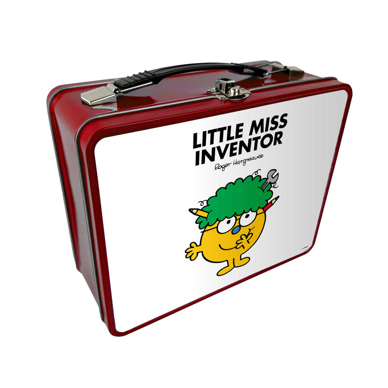 Little Miss Inventor Metal Lunch Box