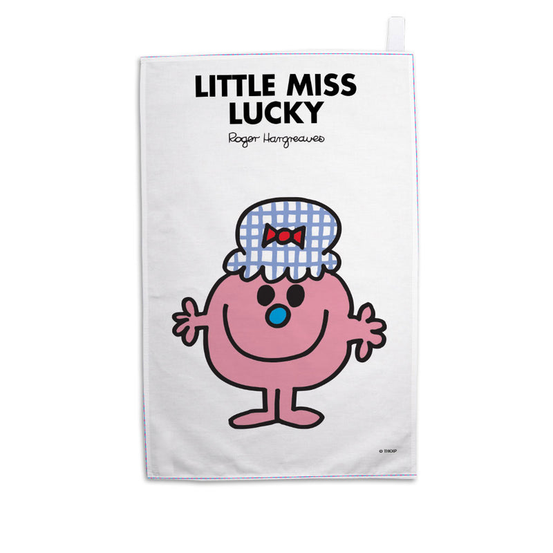 Little Miss Lucky Tea Towel