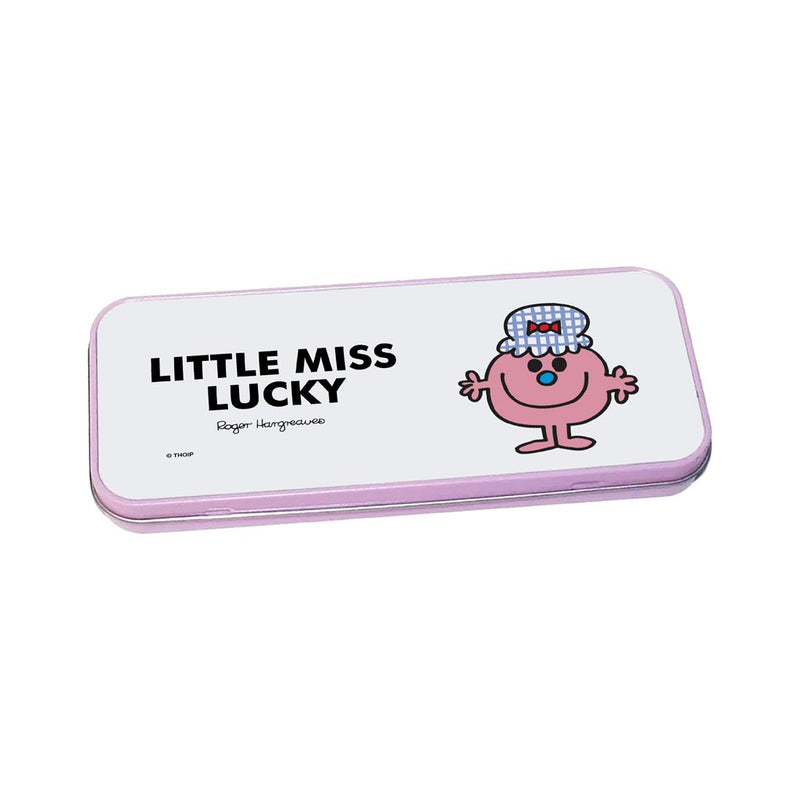 Little Miss Lucky Pencil Case Tin