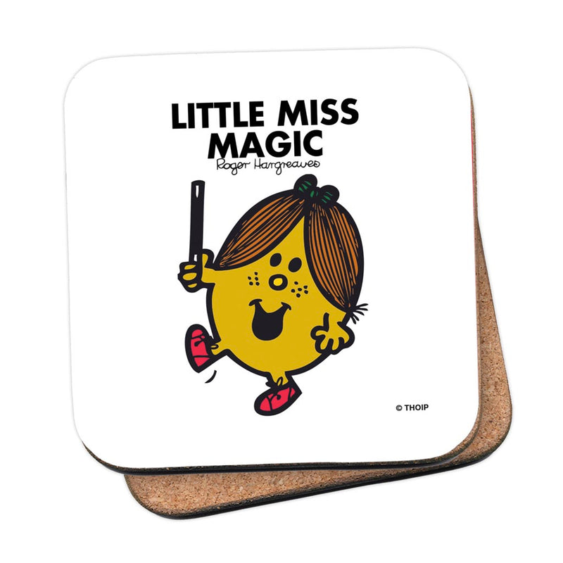 Little Miss Magic Cork Coaster