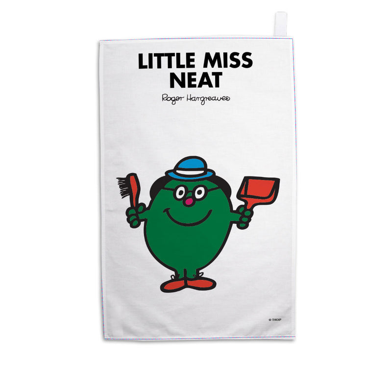 Little Miss Neat Tea Towel