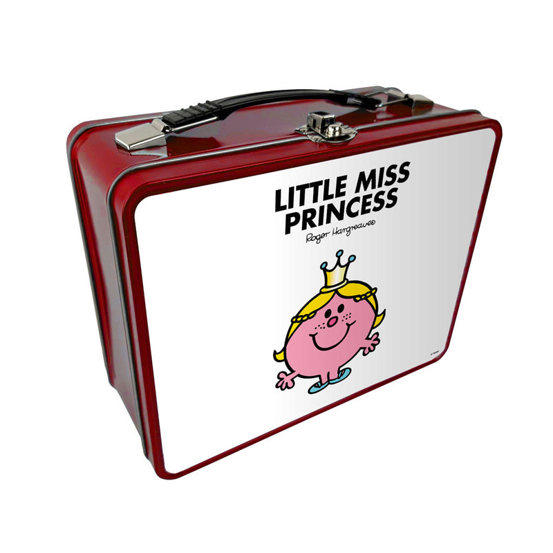 Little Miss Princess Metal Lunch Box