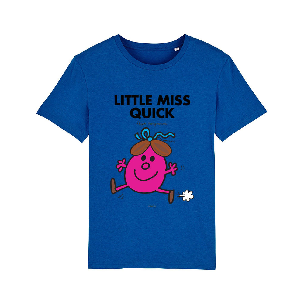 Little Miss Quick T-Shirt - Retro Cotton Top for Fans