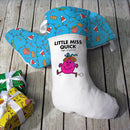 Little Miss Quick Christmas Stocking