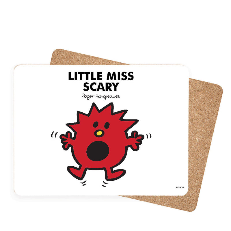 Little Miss Scary Cork Placemat