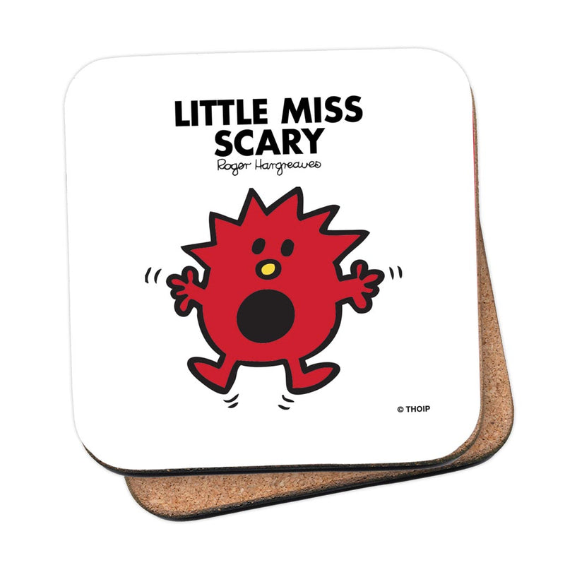 Little Miss Scary Cork Coaster