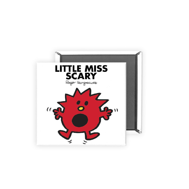 Little Miss Scary Square Magnet