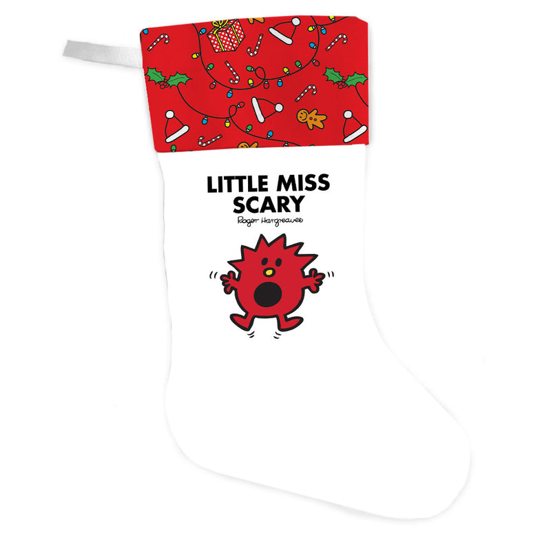 Little Miss Scary Christmas Stocking