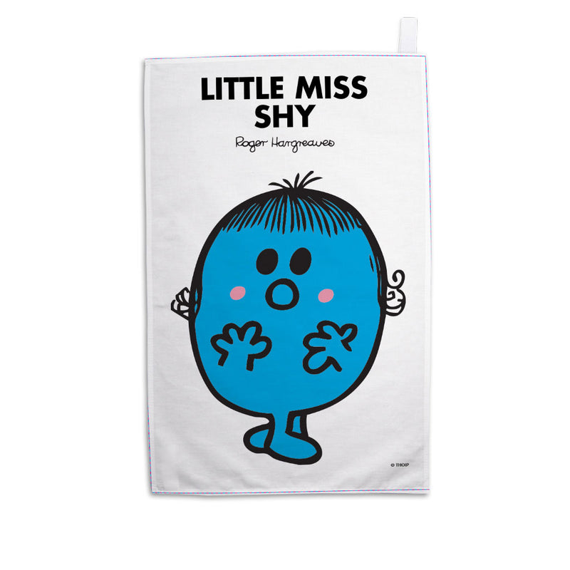 Little Miss Shy Tea Towel