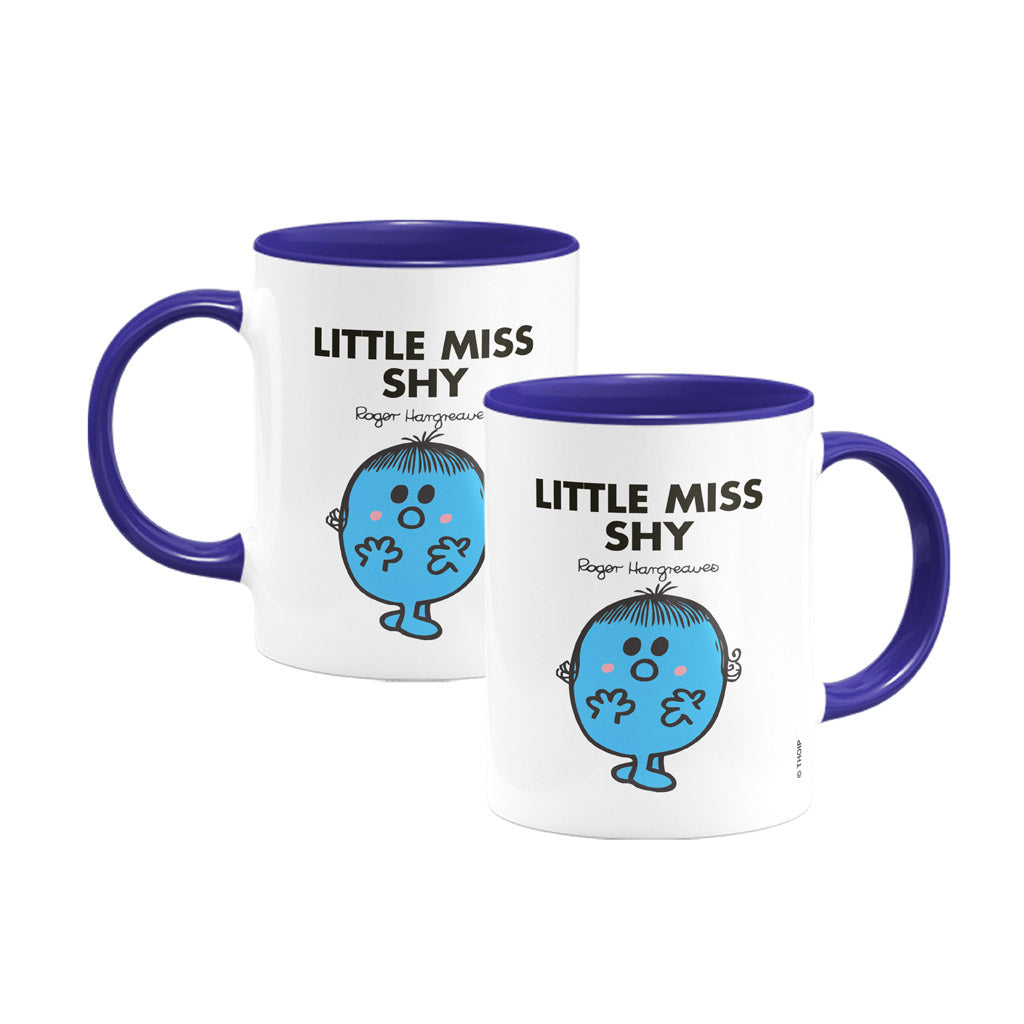 Personalised Little Miss Shy Colour Insert Mug