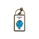 Little Miss Shy Metal Keyring