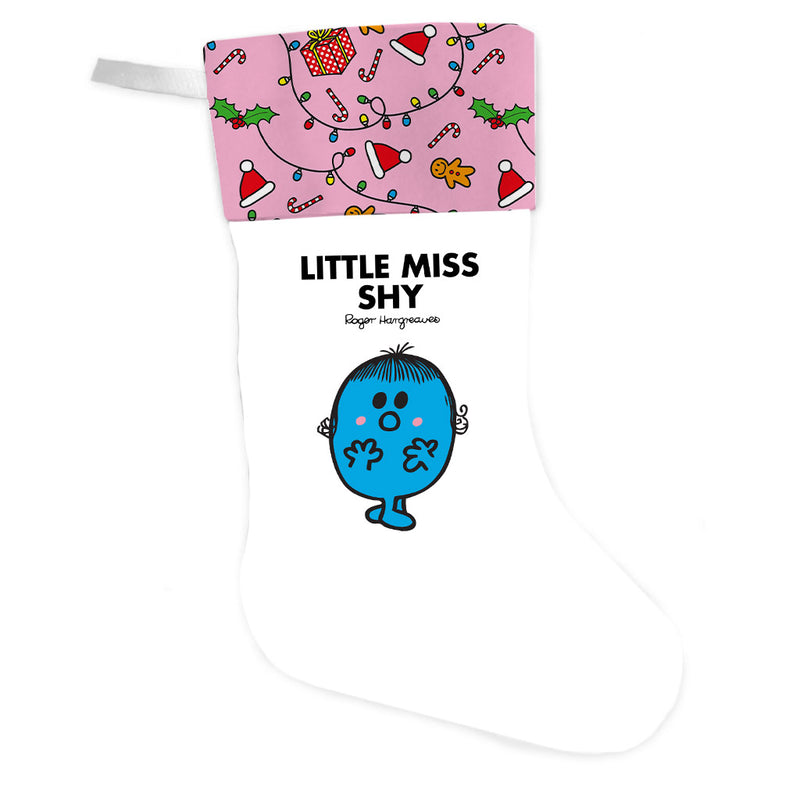 Little Miss Shy Christmas Stocking