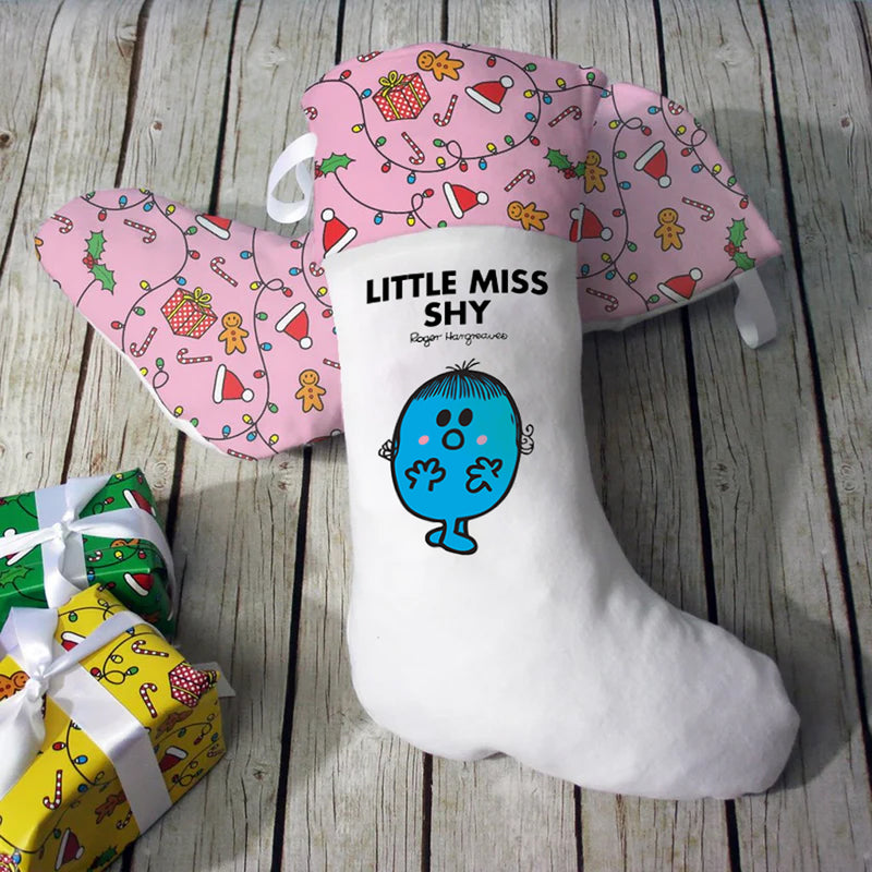 Little Miss Shy Christmas Stocking