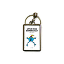 Little Miss Somersault Metal Keyring