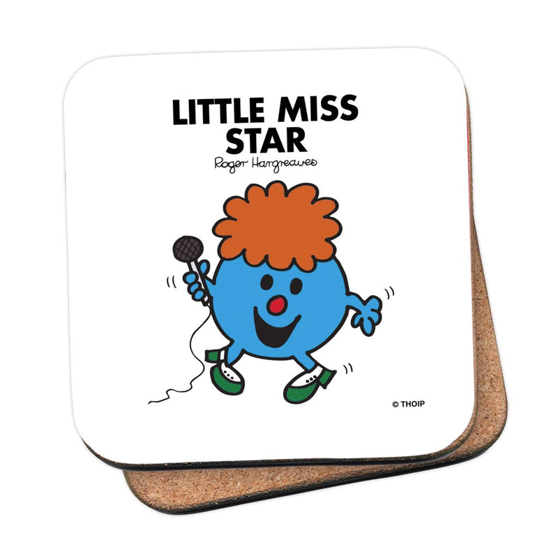 Little Miss Star Cork Coaster