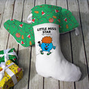 Little Miss Star Christmas Stocking