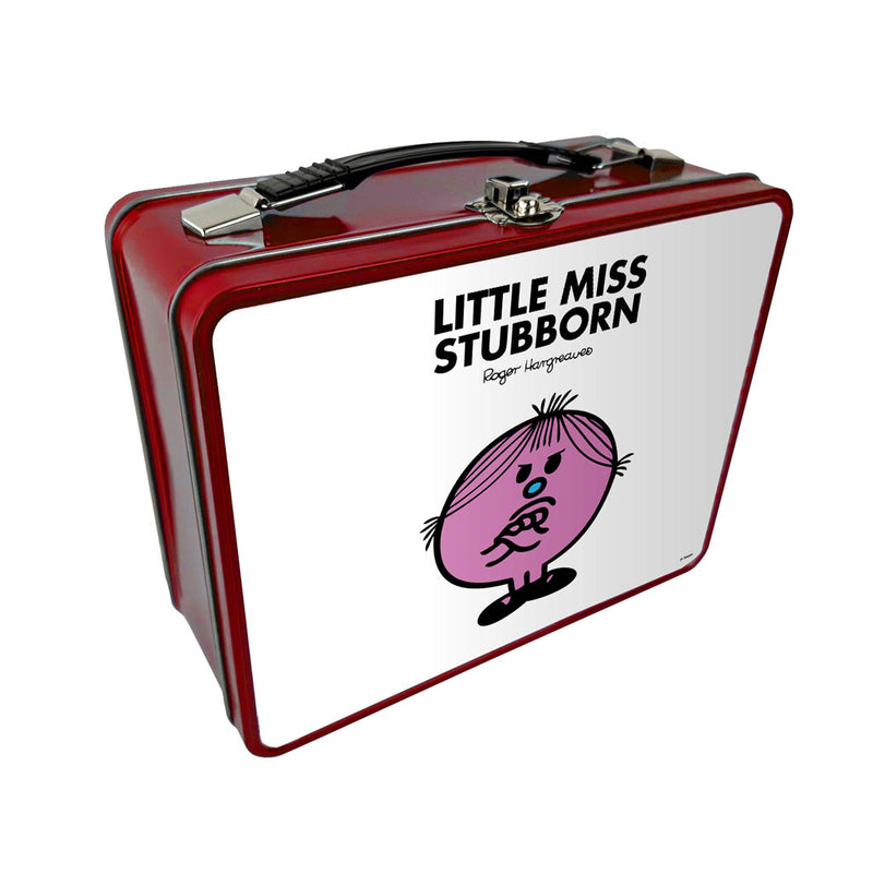 Little Miss Stubborn Metal Lunch Box