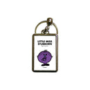 Little Miss Stubborn Metal Keyring