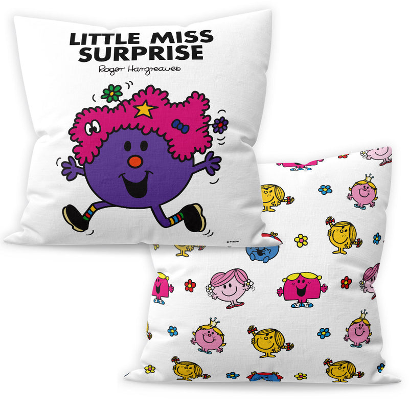 Little Miss Surprise Micro Fibre Cushion