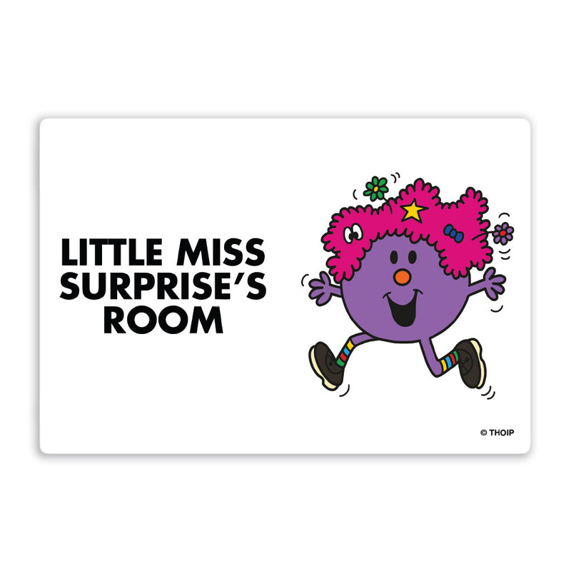 Little Miss Surprise Door Plaque