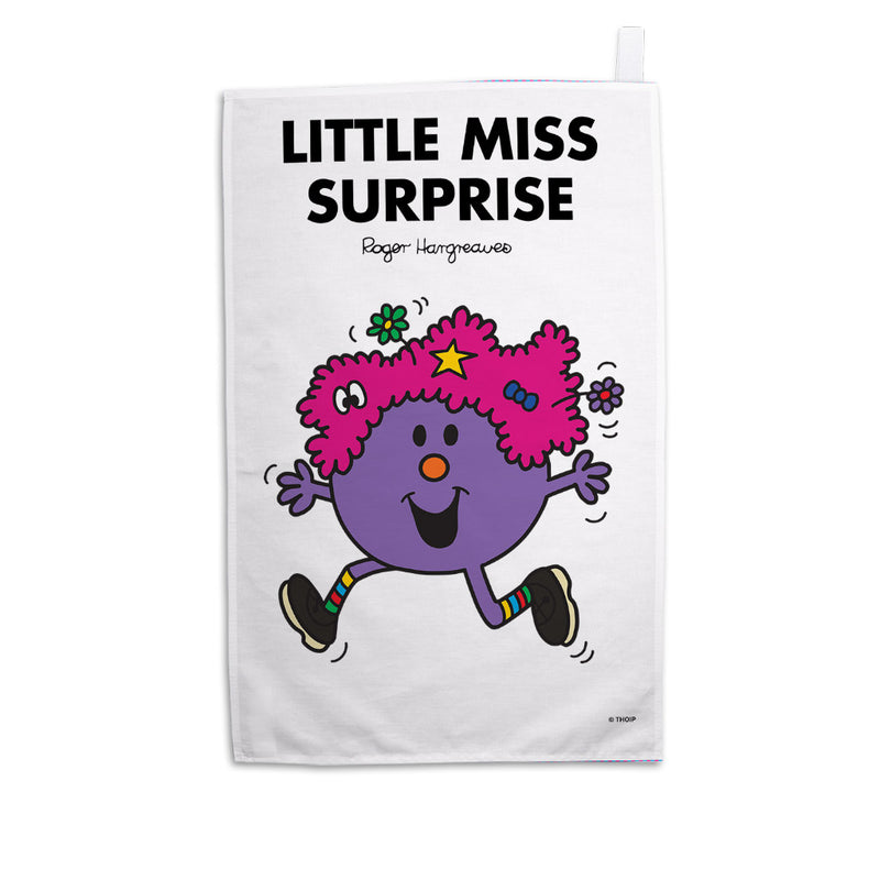 Little Miss Surprise Tea Towel