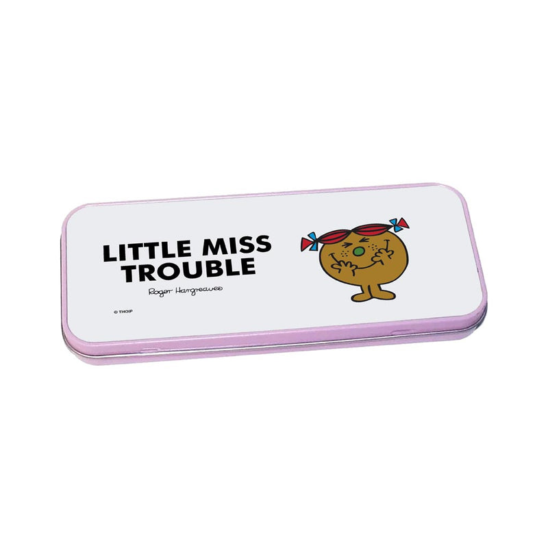 Little Miss Trouble Pencil Case Tin