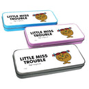 Little Miss Trouble Pencil Case Tin
