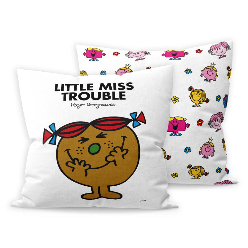 Little Miss Trouble Micro Fibre Cushion