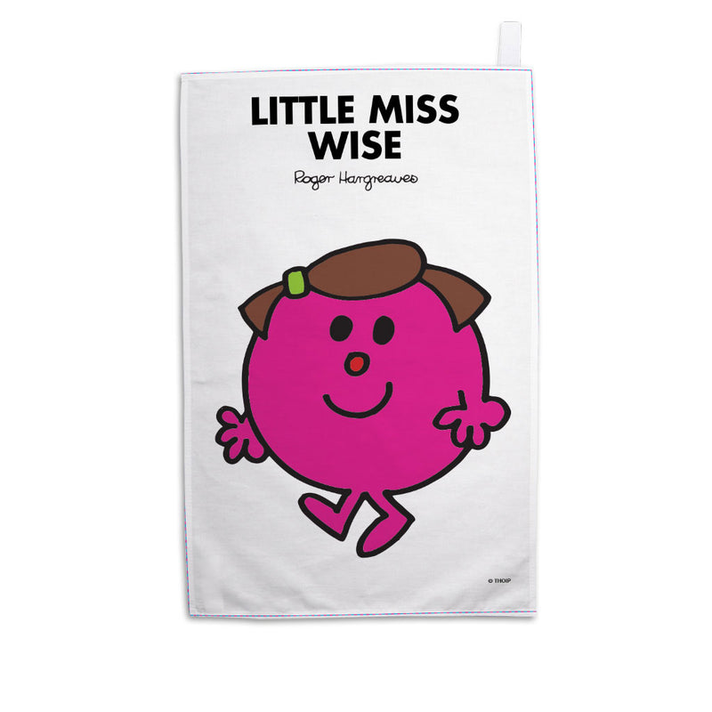 Little Miss Wise Tea Towel
