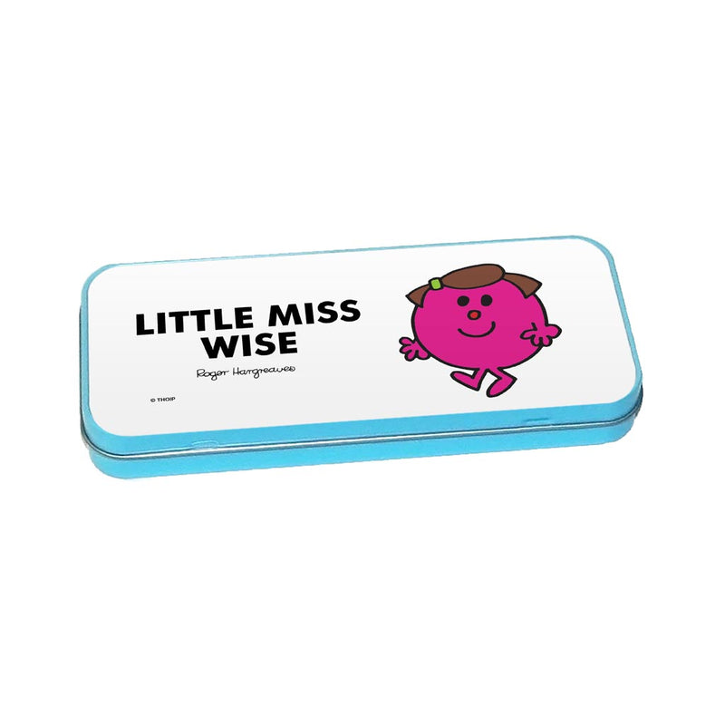Little Miss Wise Pencil Case Tin