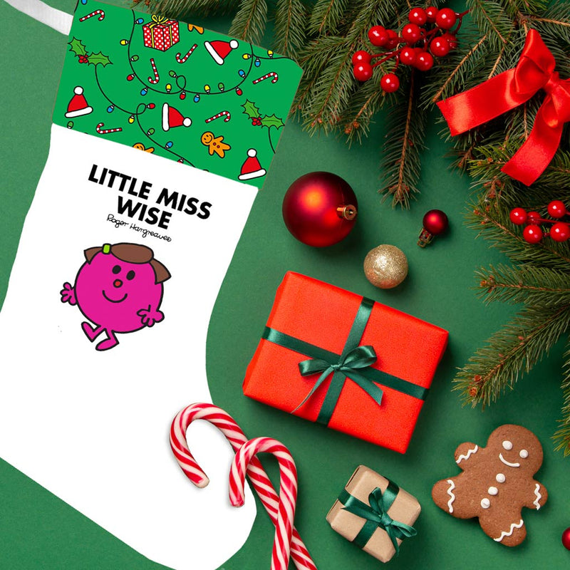 Little Miss Wise Christmas Stocking