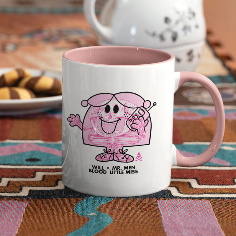 Little Miss Chatterbox Mug by Will Blood