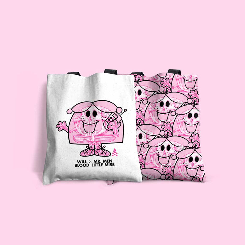 Little Miss Chatterbox Tote Bag by Will Blood