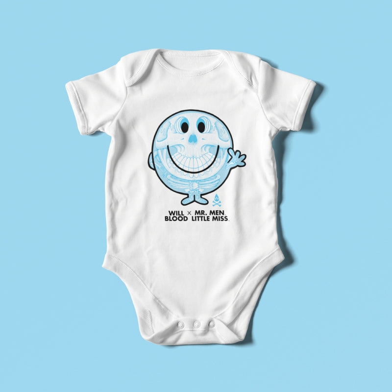 Mr. Happy Baby Grow by Will Blood