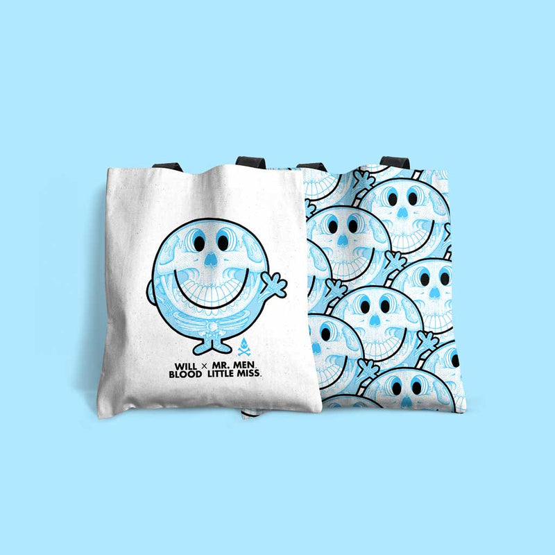 Mr. Happy Tote Bag by Will Blood