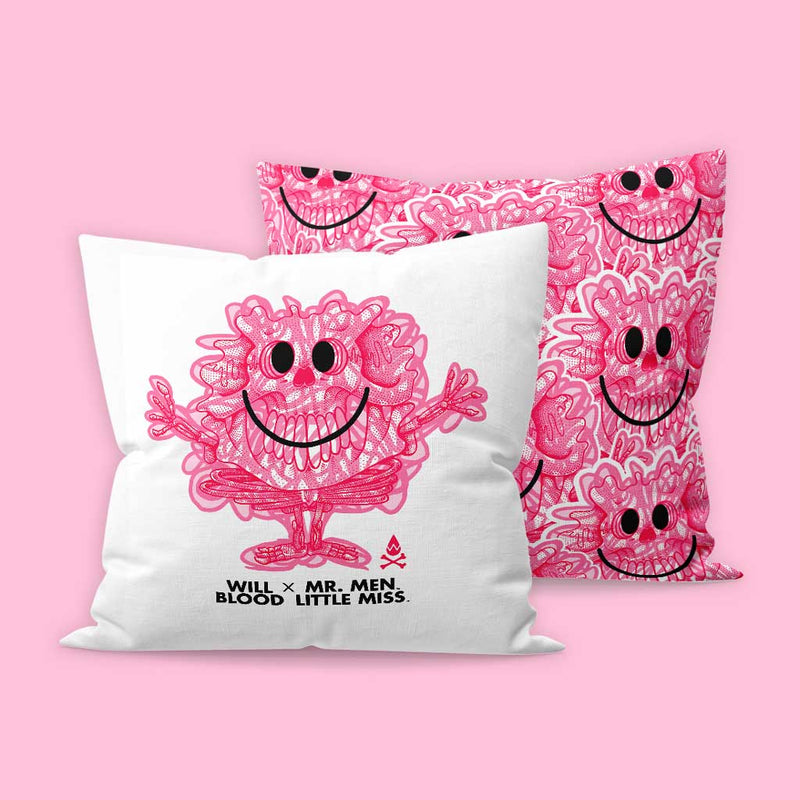 Mr. Messy Cushion by Will Blood