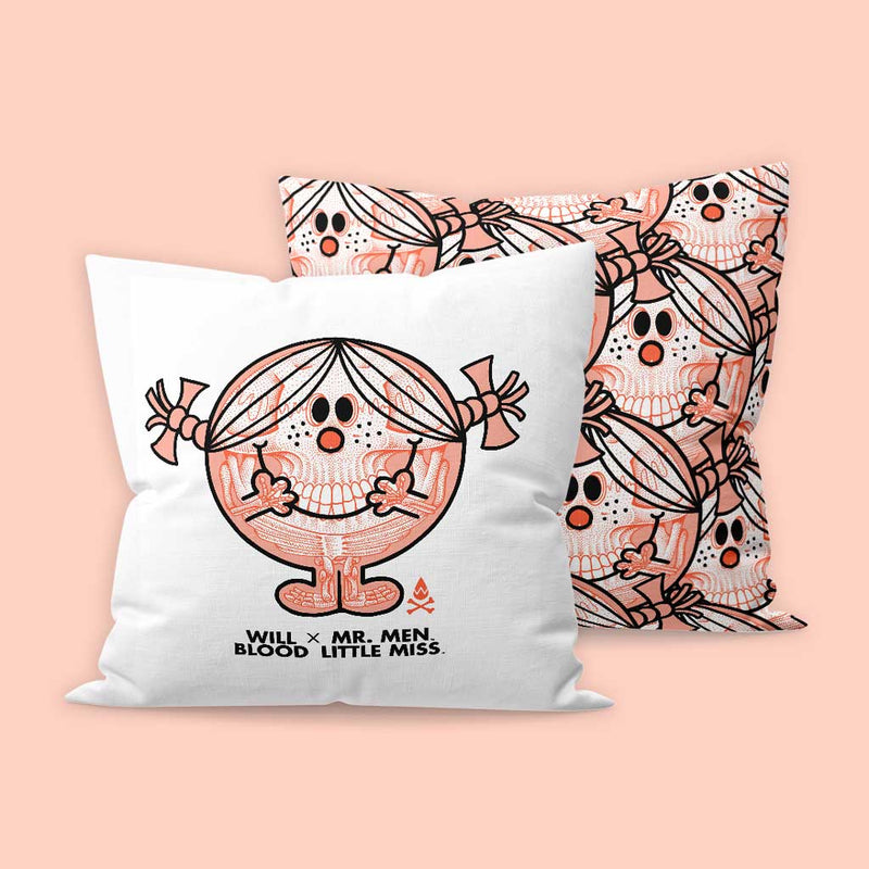 Little Miss Sunshine Cushion by Will Blood