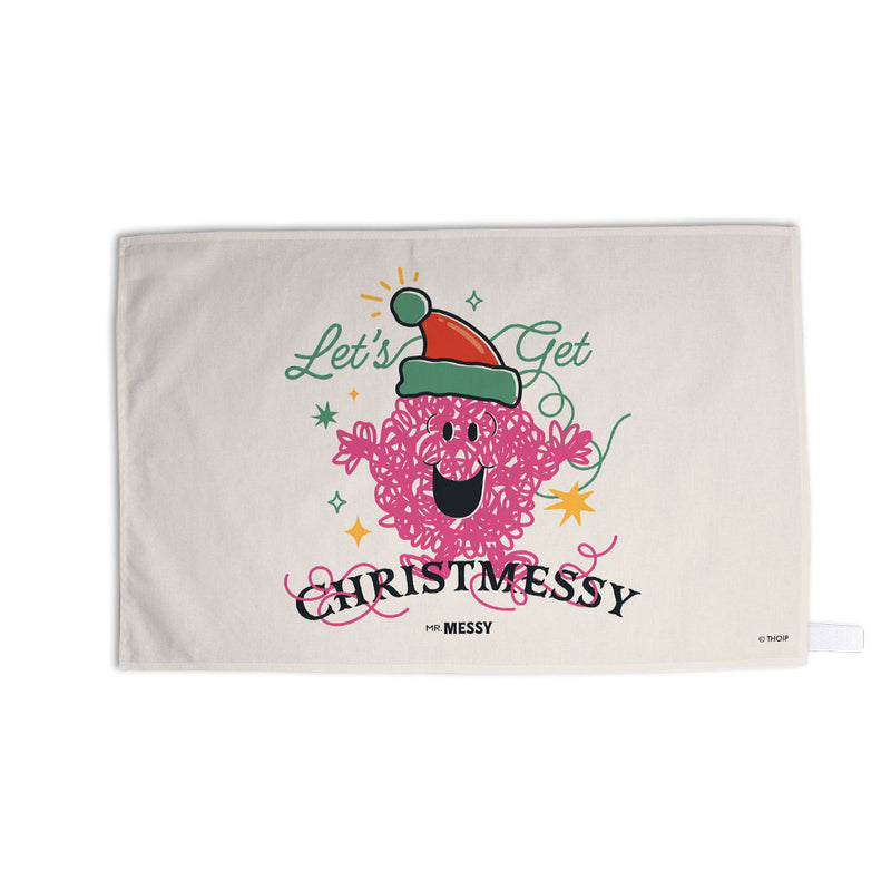 Mr. Messy Christmas Tea Towel