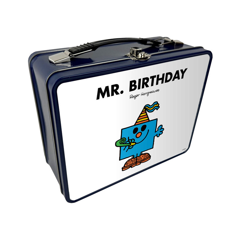 Mr. Birthday Metal Lunch Box