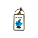 Mr. Birthday Metal Keyring
